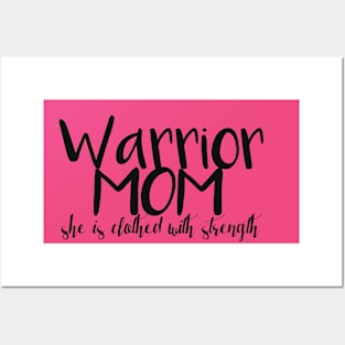 Warrior Mom Posters and Art